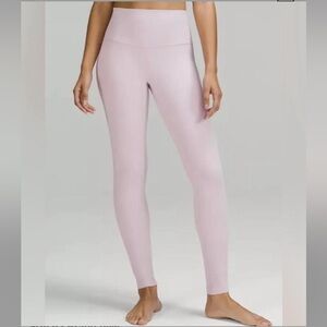lululemon align leggings in pink peony